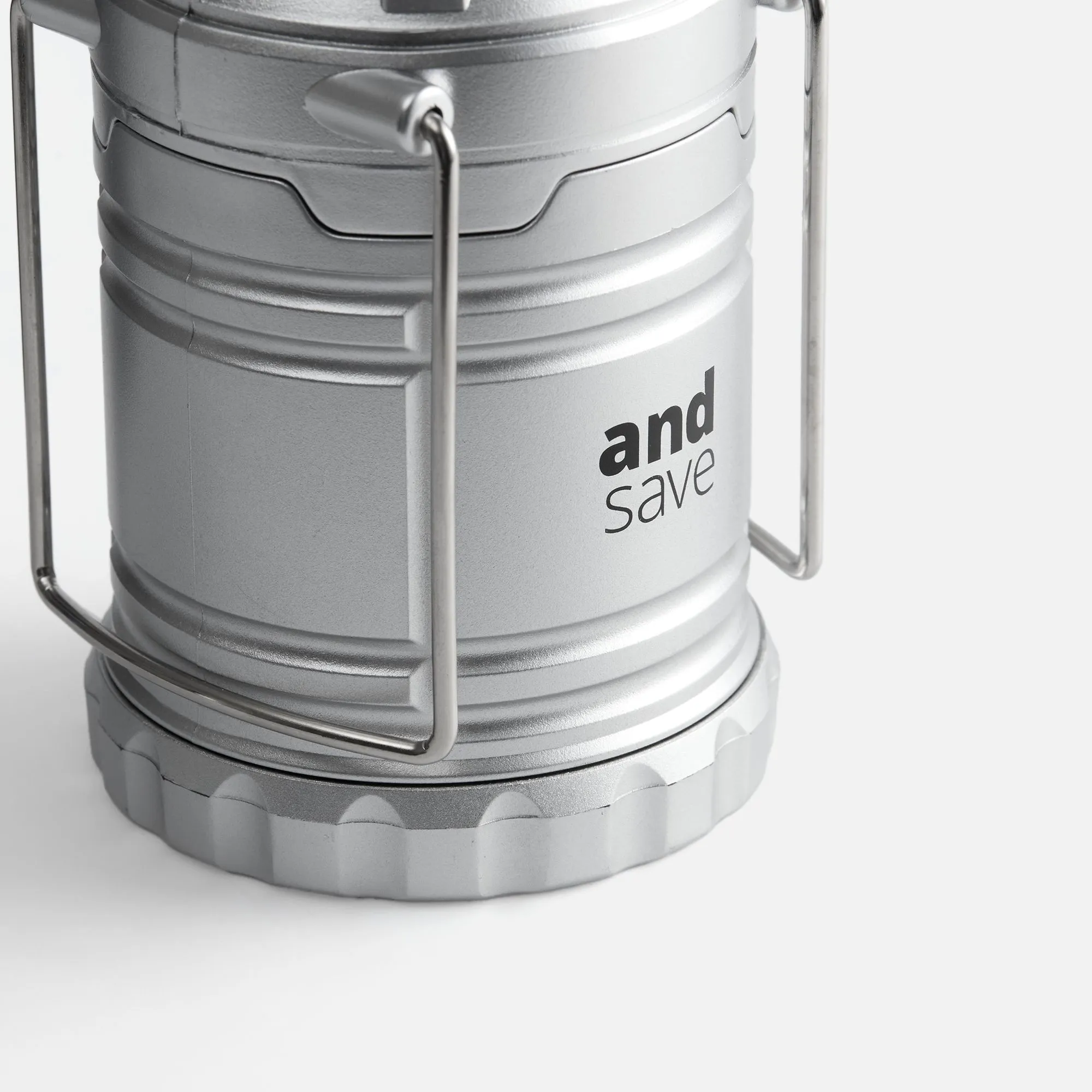 Кемпинговый фонарь Lindau, серебристый