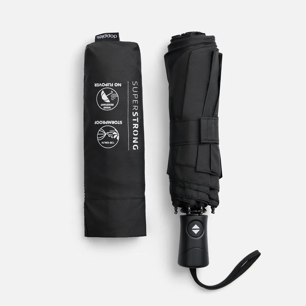 Складной зонт Fiber Magic Superstrong, черный