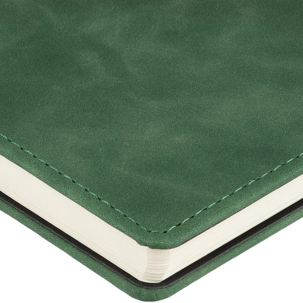 Ежедневник Spring Urban на заказ, недатированный, зеленый