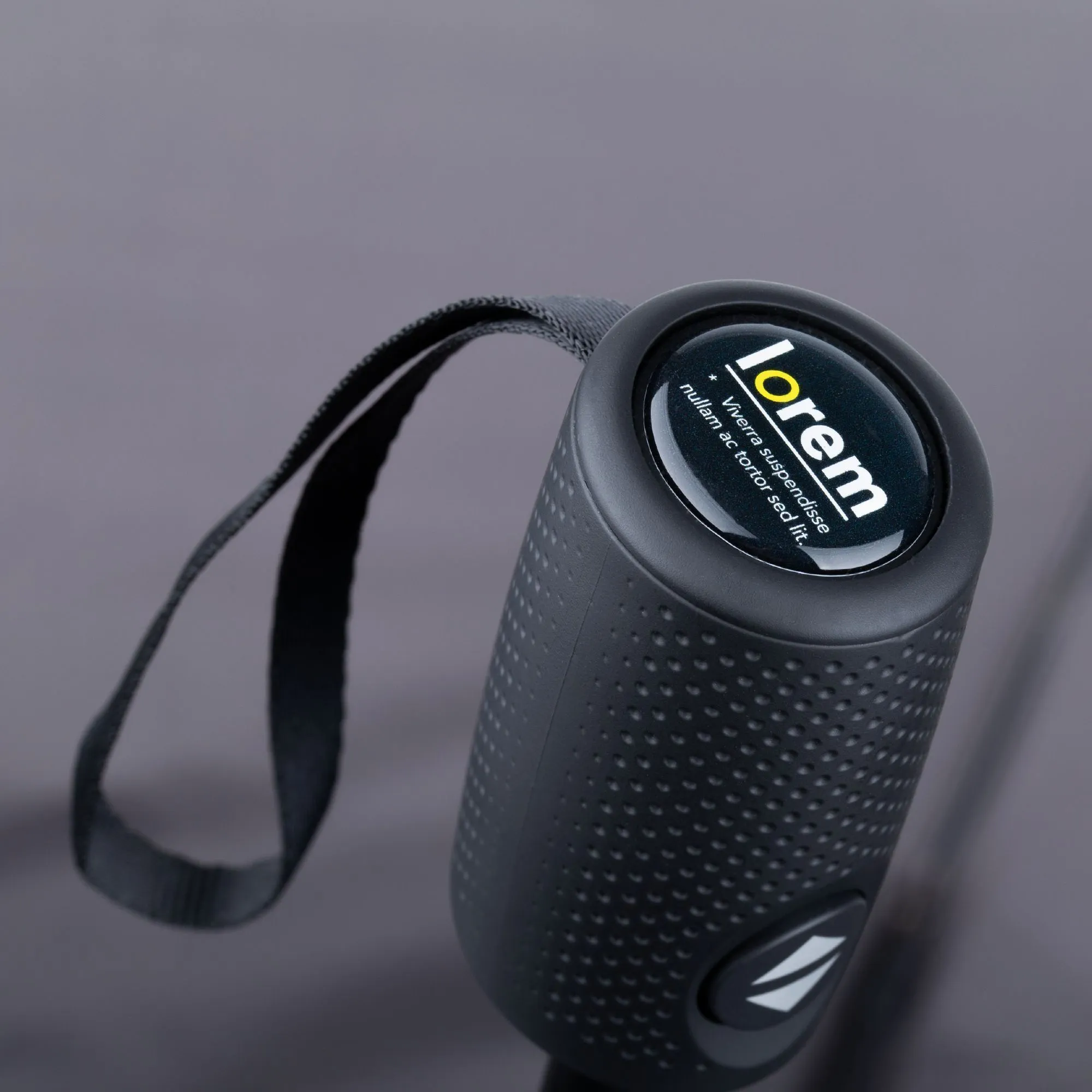 Складной зонт Dome Double с двойным куполом, серый