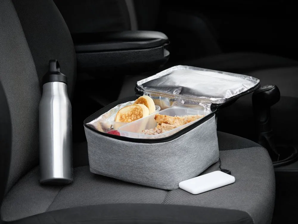 Изотермическая сумка с функцией подогрева Oneworld, серая