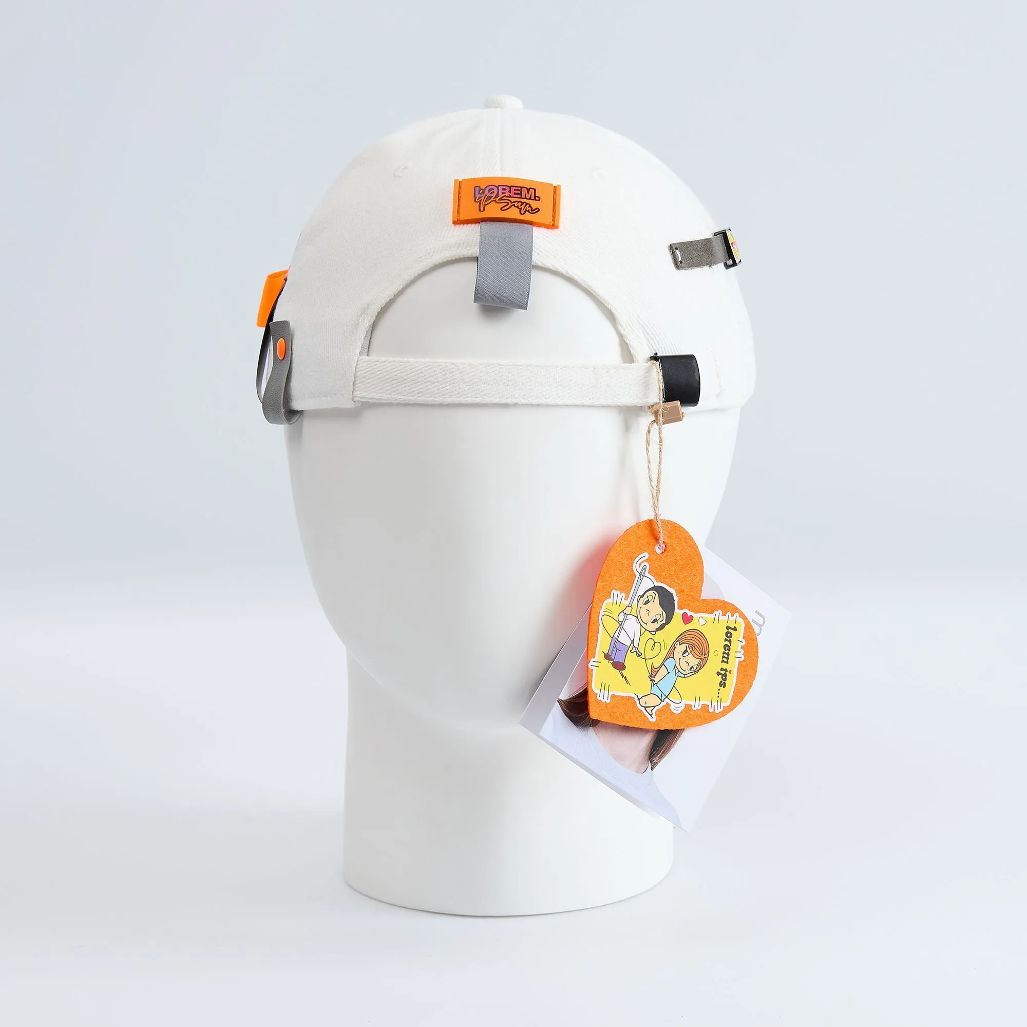 Бейсболка Hillside, белая