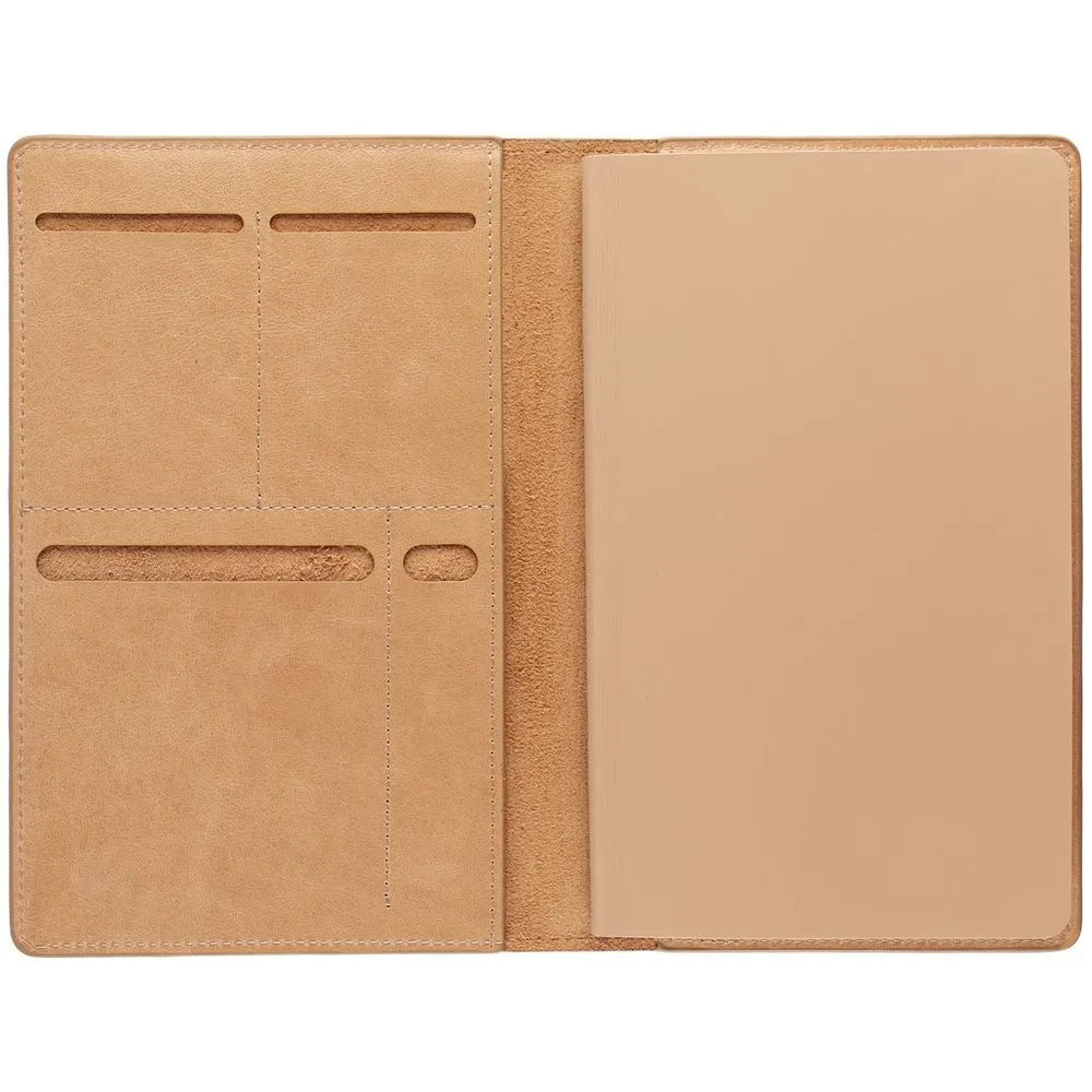 Еженедельник-портфолио Remini, недатированный, бежевый