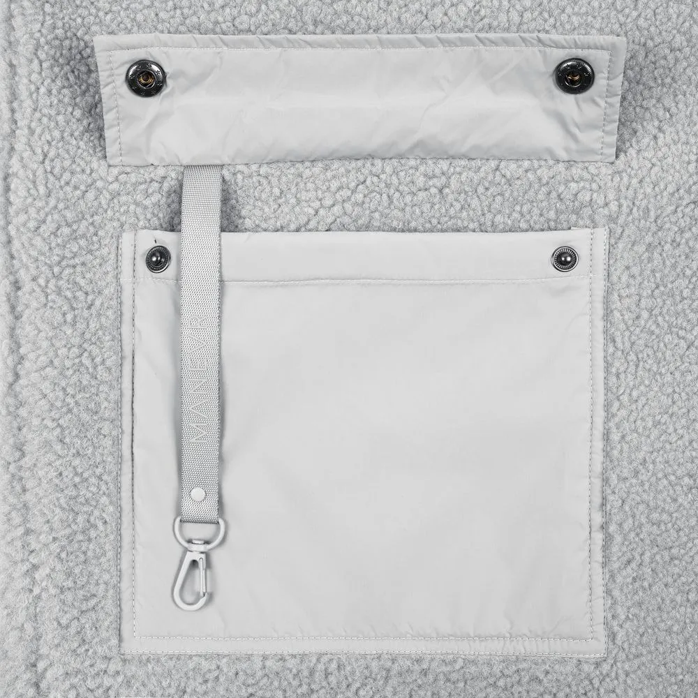 Куртка унисекс Oblako, светло-серая, размер ХL/ХХL