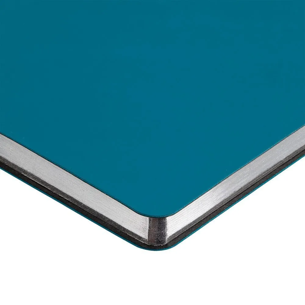 Ежедневник Aspect на заказ, недатированный, бирюзовый