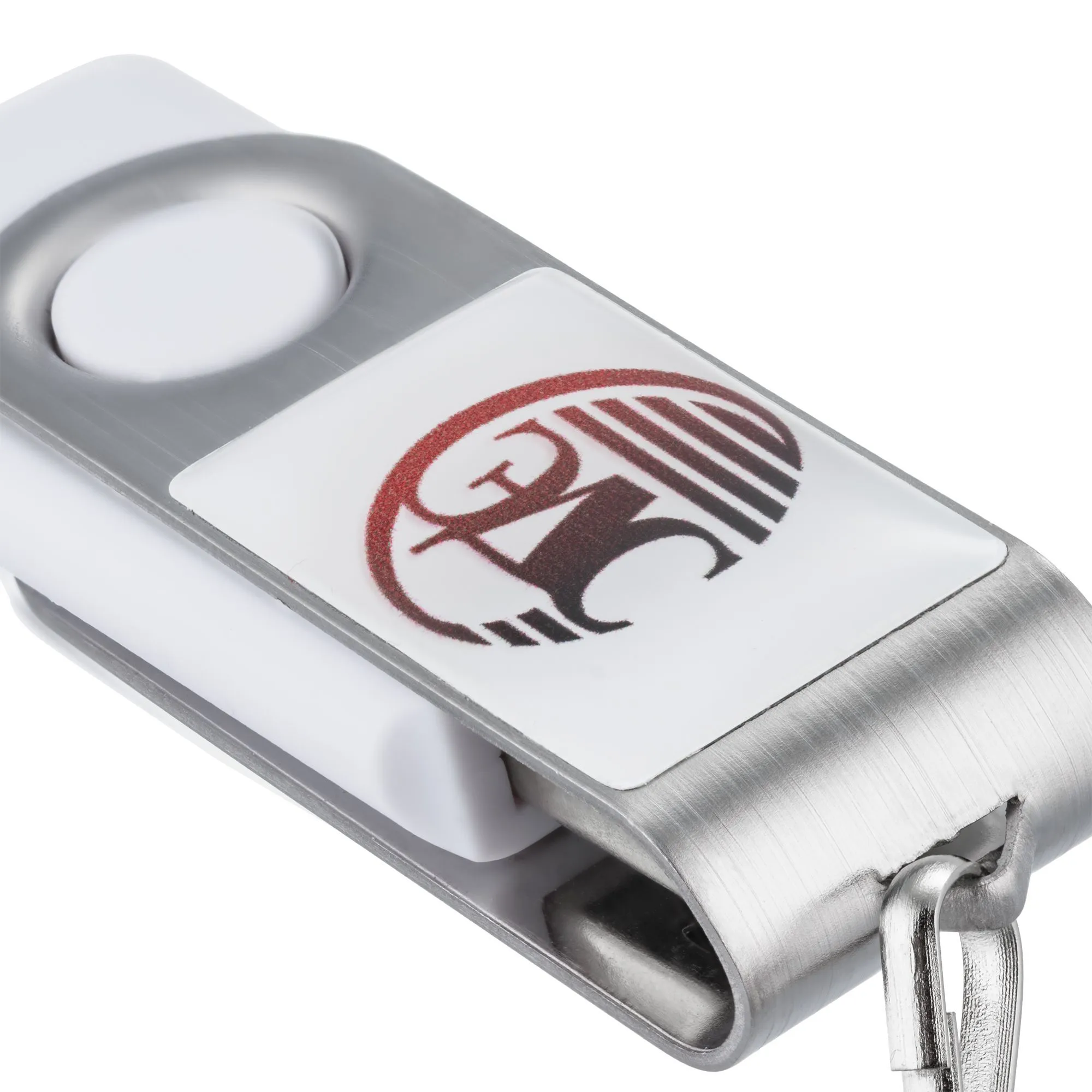 Флешка Twist, белая, 8 Гб