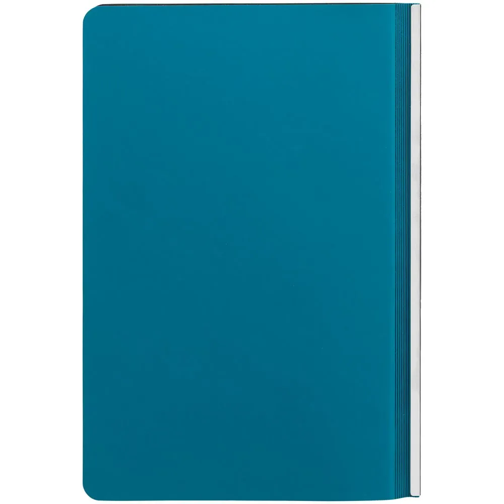 Ежедневник Aspect на заказ, недатированный, бирюзовый