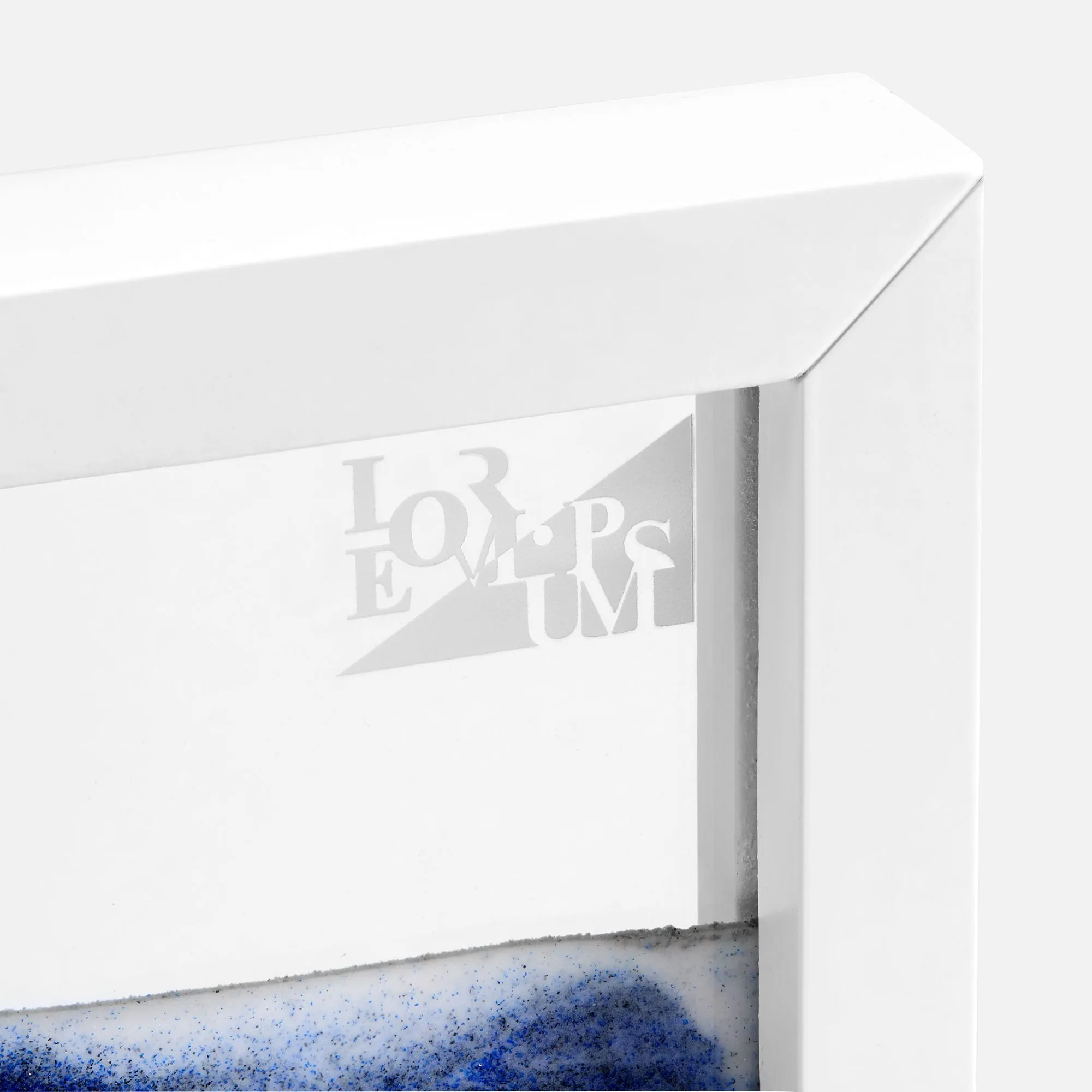 Песочная картина-антистресс Zenscape, белая с синим