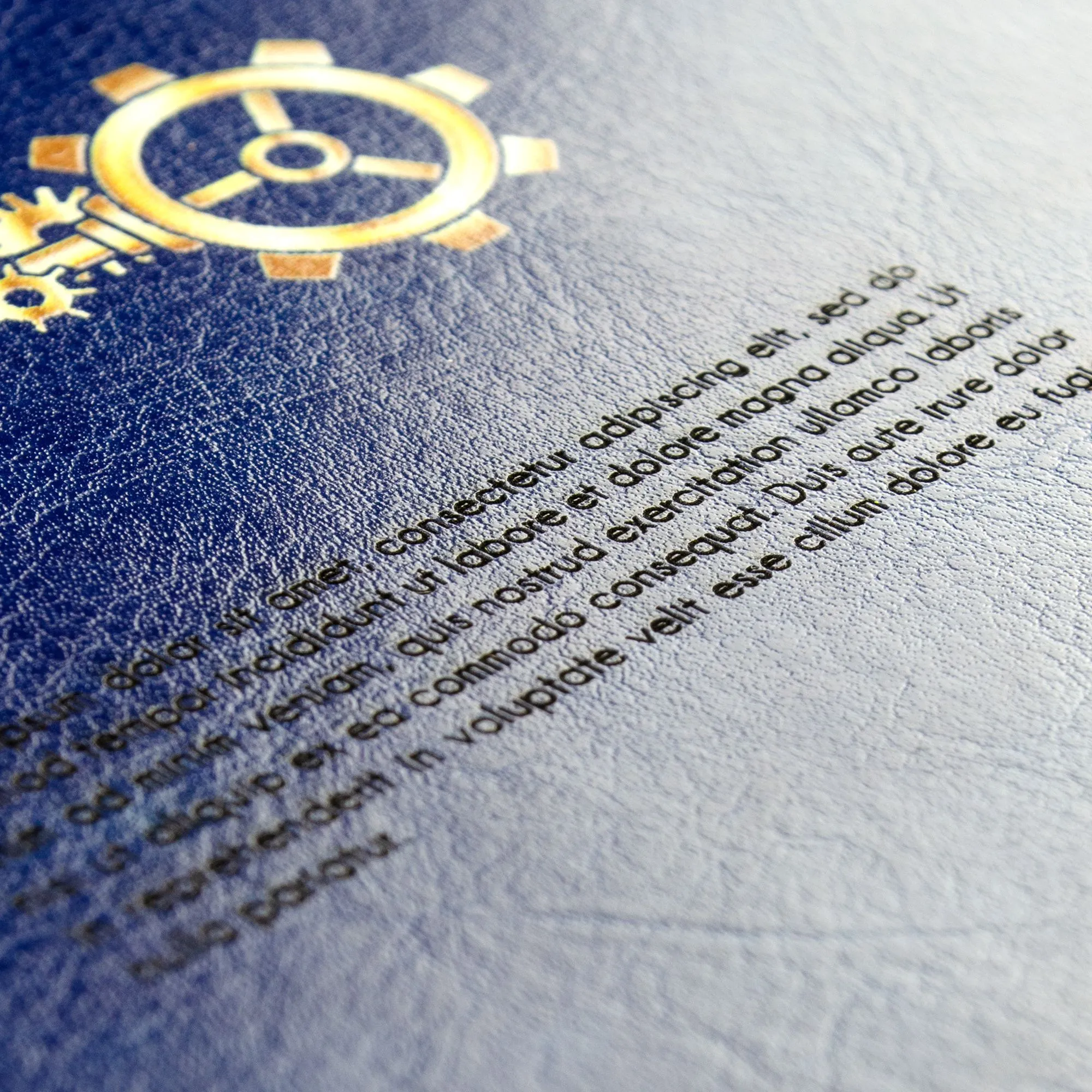 Еженедельник Nebraska, датированный, синий