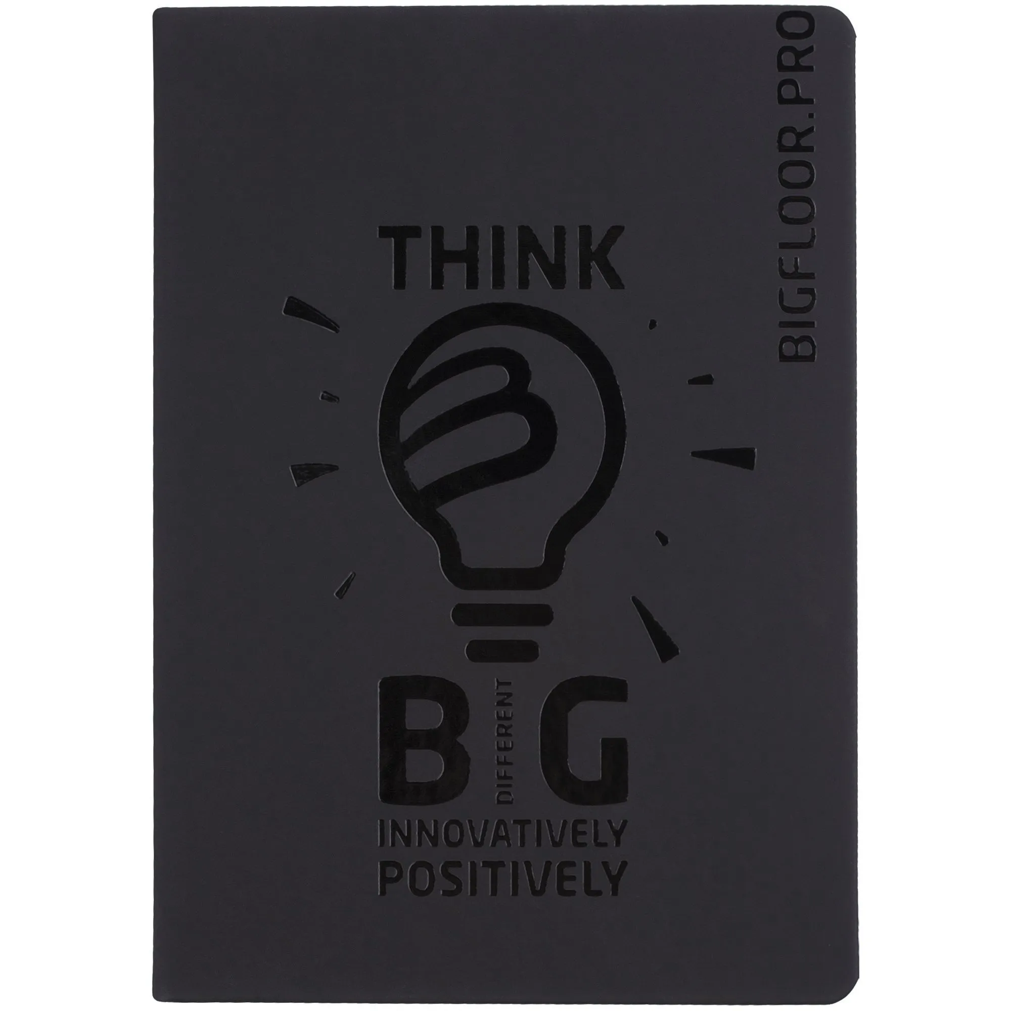 Ежедневник Shall, недатированный, черный