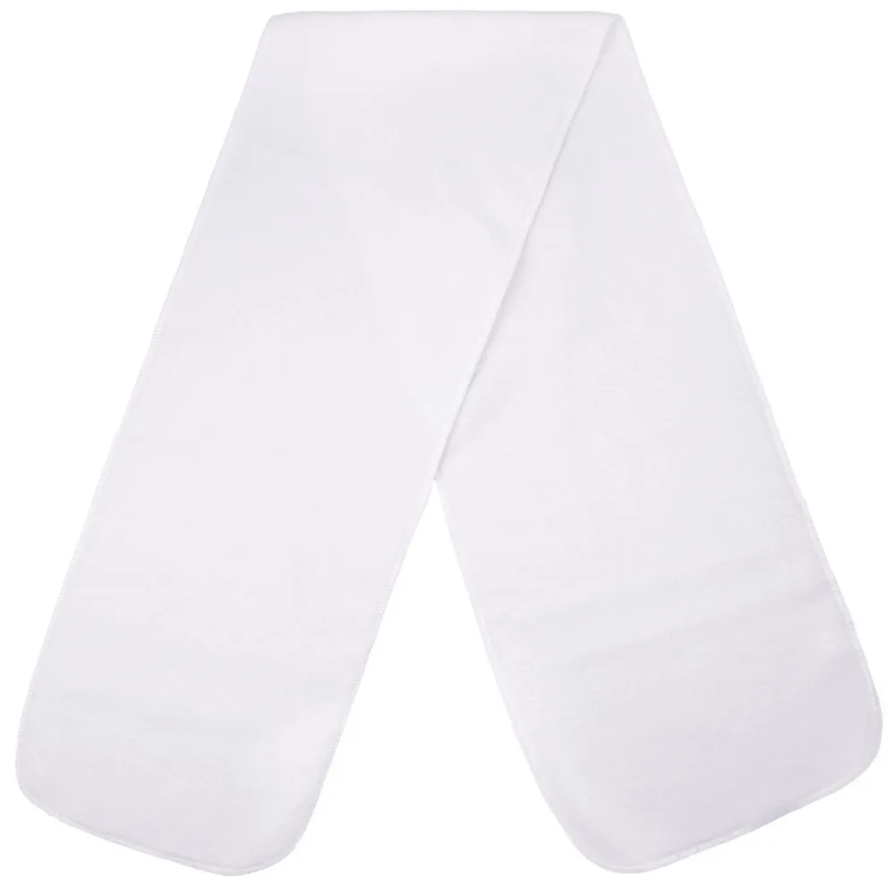 Шарфы с печатью логотипа. Шарф Fleecy по цене 407 ₽ руб. (артикул 17482.60) Шарф Fleecy, белый