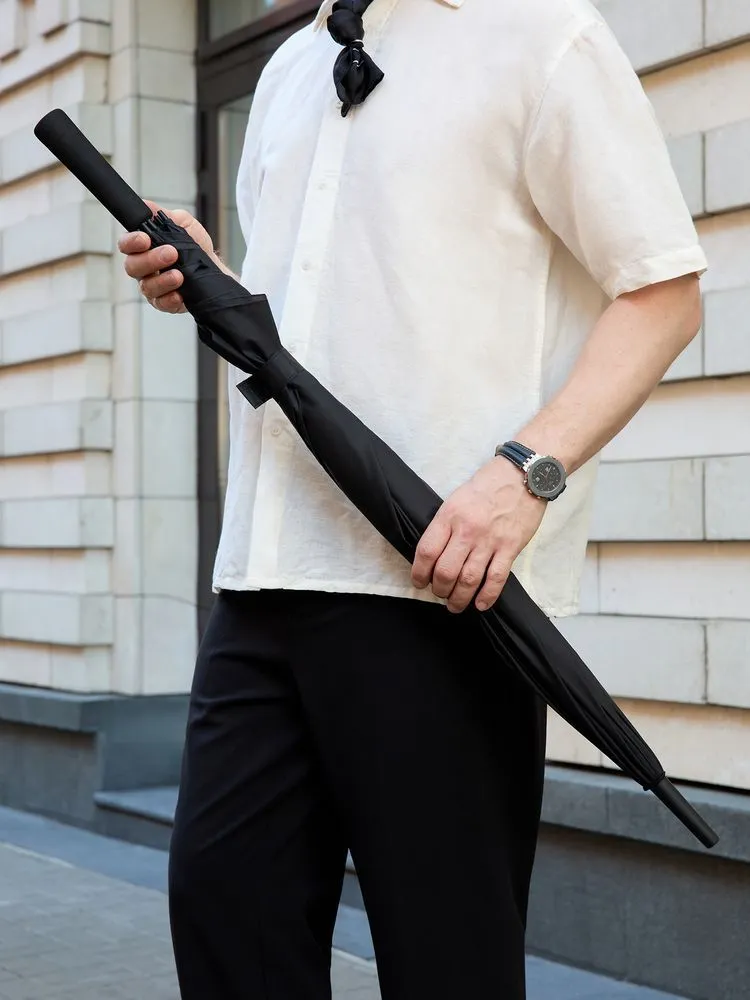 Зонты трости с логотипом с печатью логотипа. Зонт-трость Zero XXL по цене 3 618 ₽ руб. (артикул 14593.30) Зонт-трость Zero XXL, черный