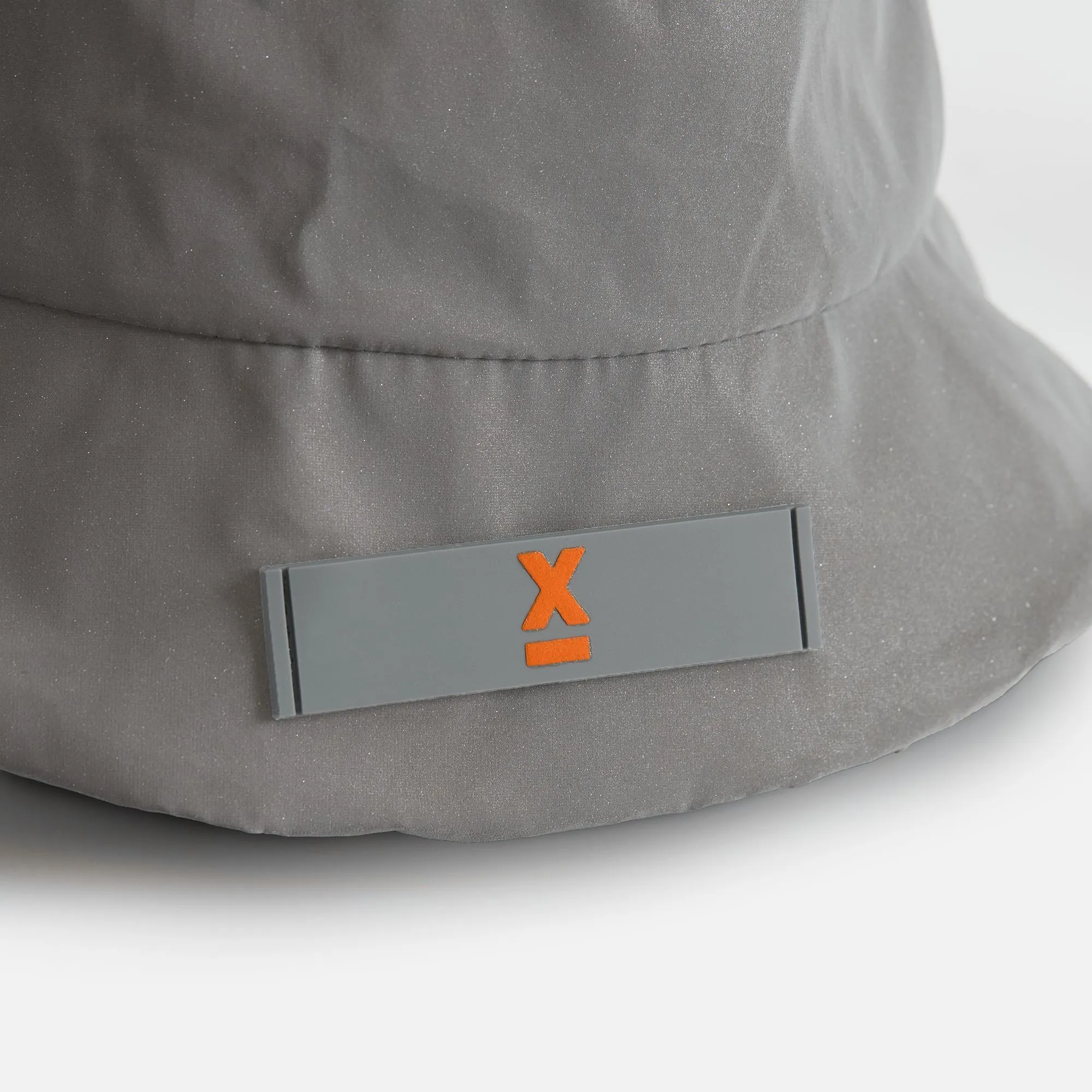 Панама Manifest из светоотражающей ткани, серая