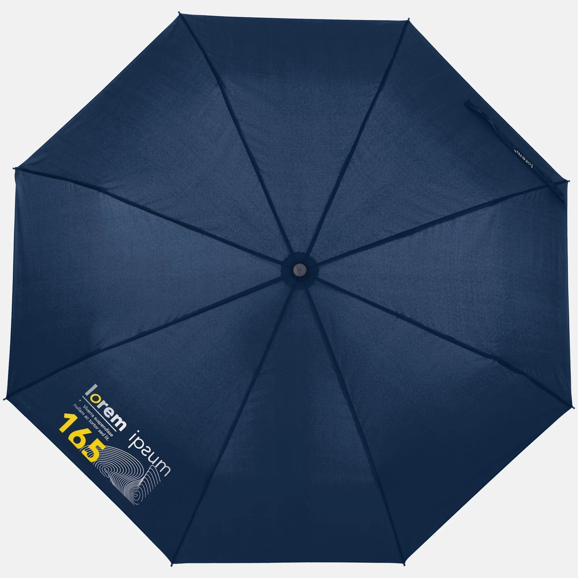 Зонт складной Monsoon, темно-синий