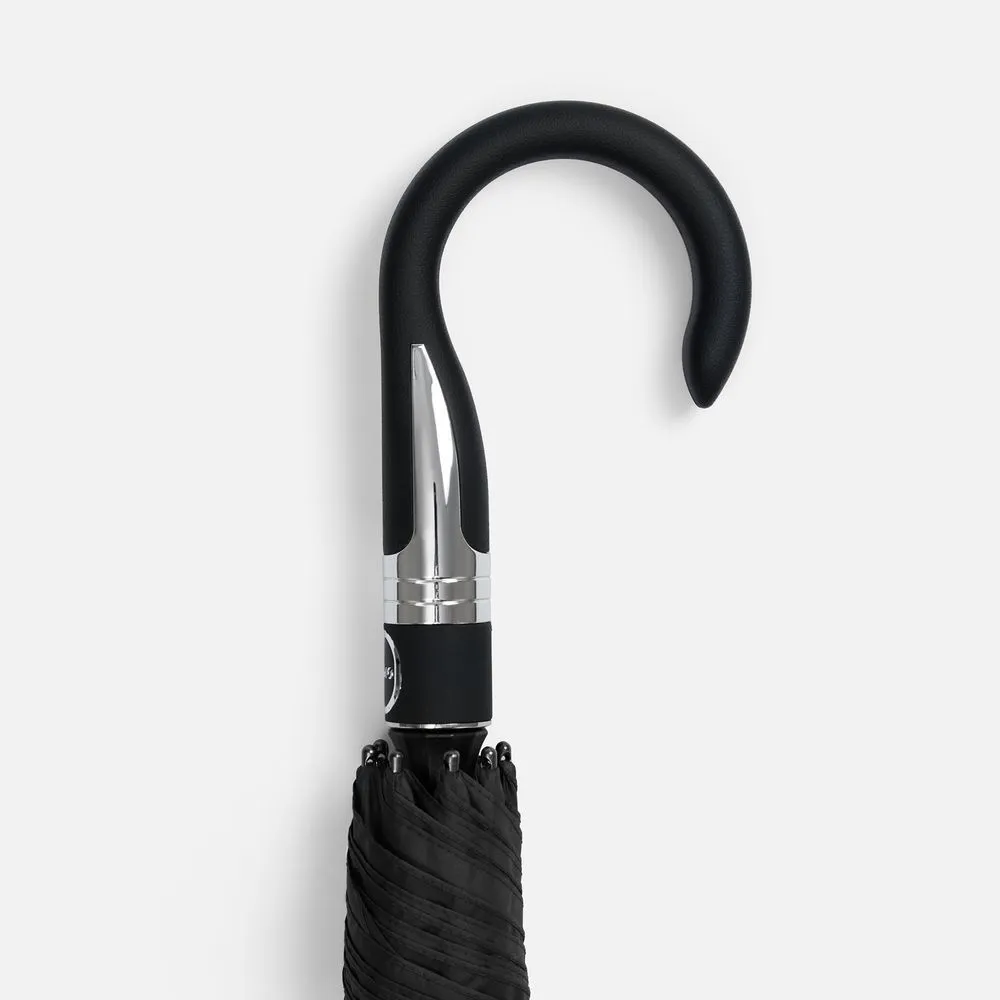 Зонты трости с логотипом с печатью логотипа. Зонт-трость Rainzee по цене 1 758 ₽ руб. (артикул 18783.30) Зонт-трость Rainzee, черный