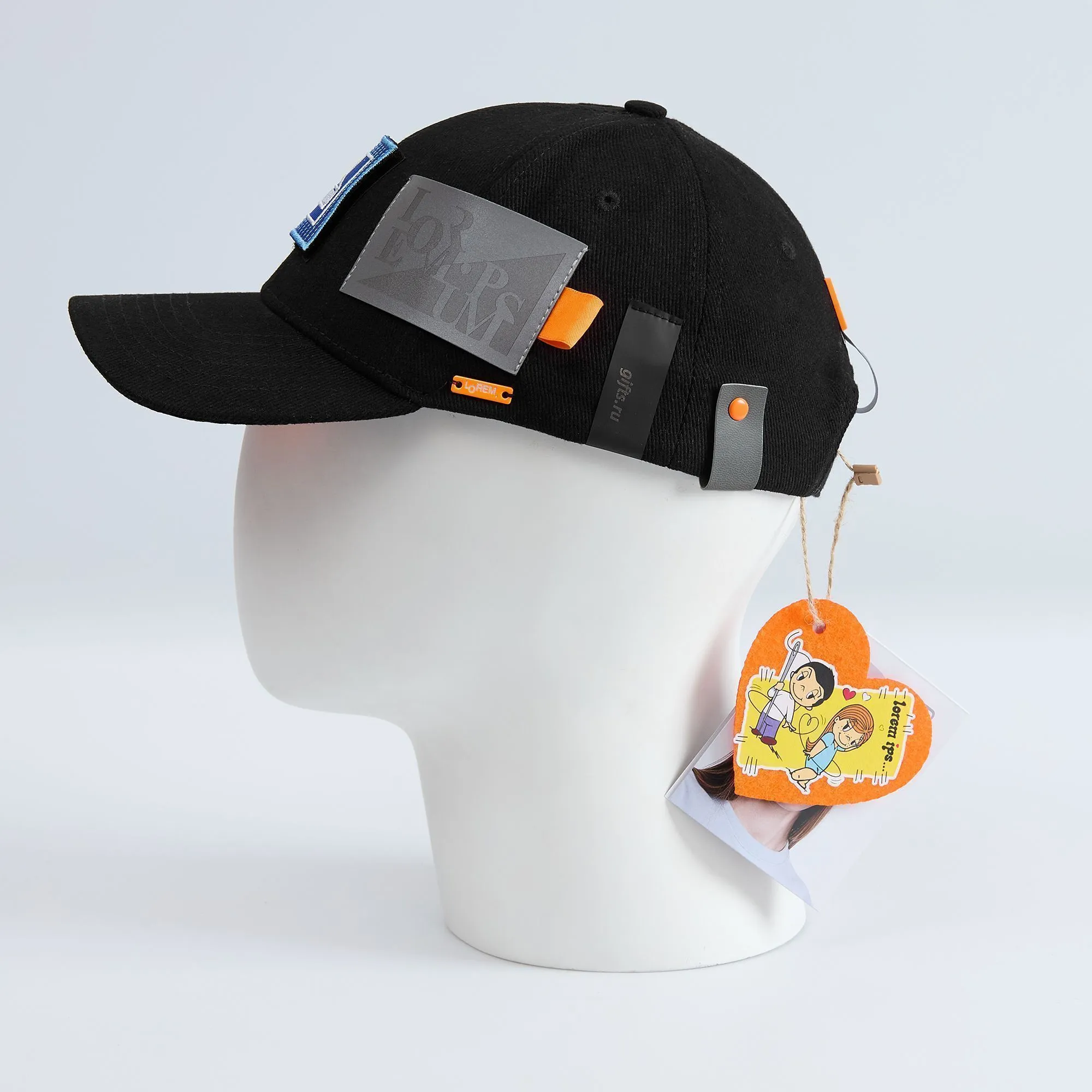 Бейсболка Big Boss, черная