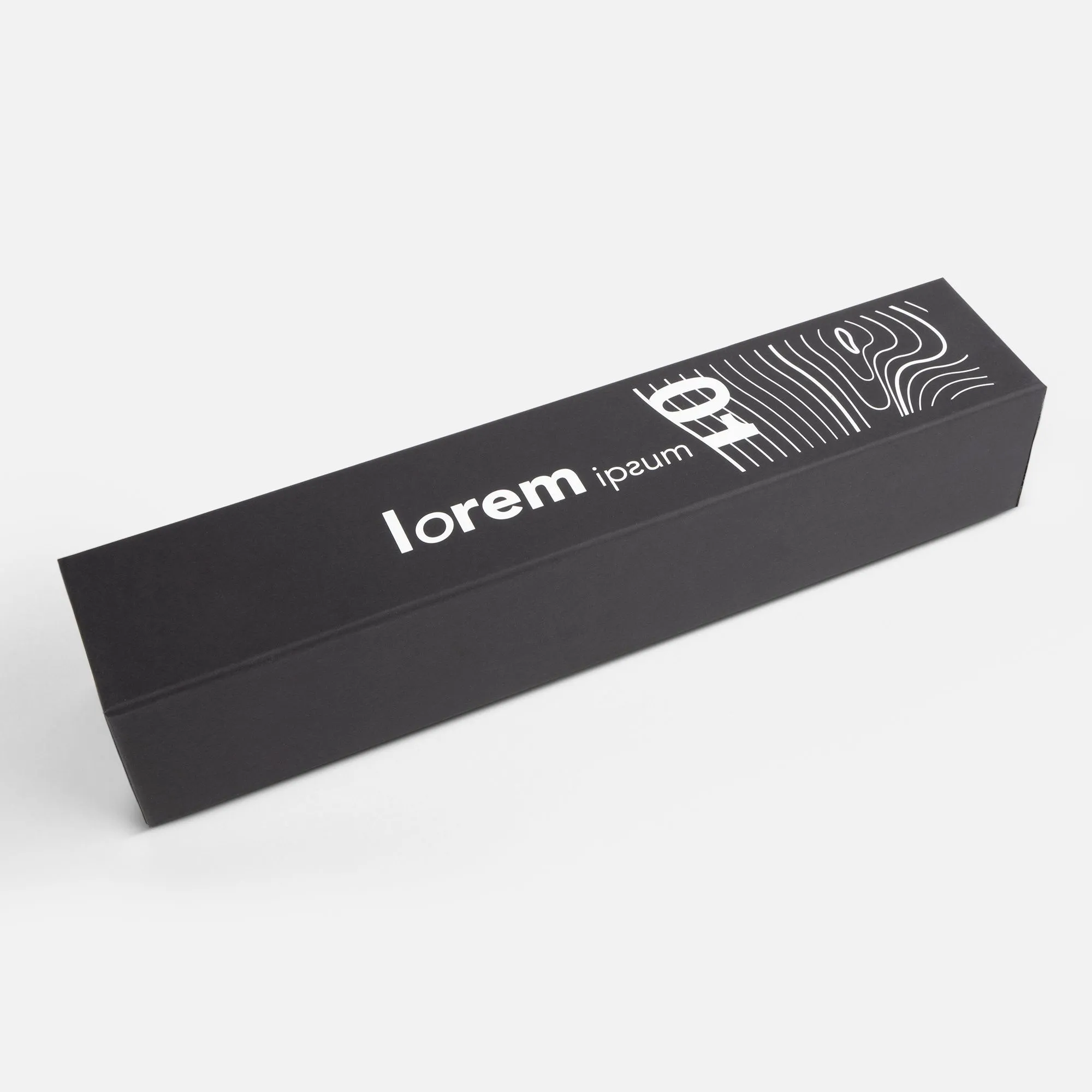 Зонт складной Cloudburst в подарочной упаковке, черный