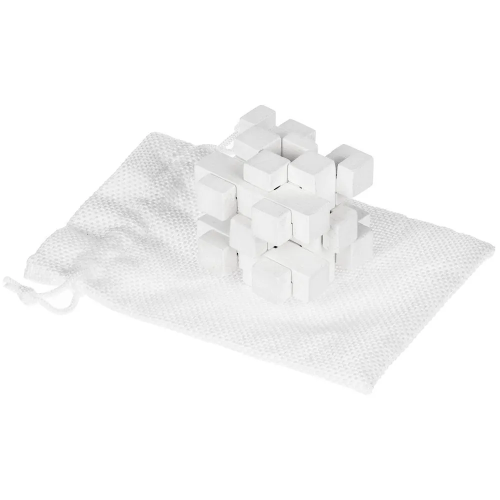 Игры и головоломки с печатью логотипа. Головоломка Tickler Rack по цене 381 ₽ руб. (артикул 23198.60) Головоломка Tickler Rack, белая