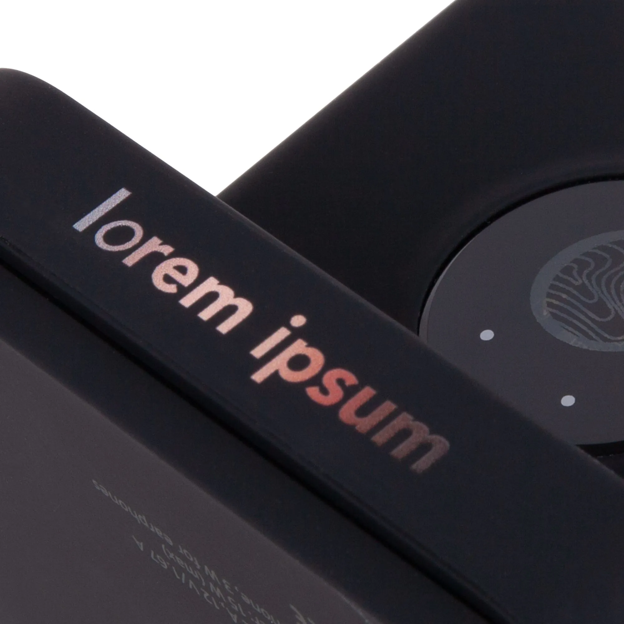 Зарядная станция с подсветкой Cooper Duo, черная