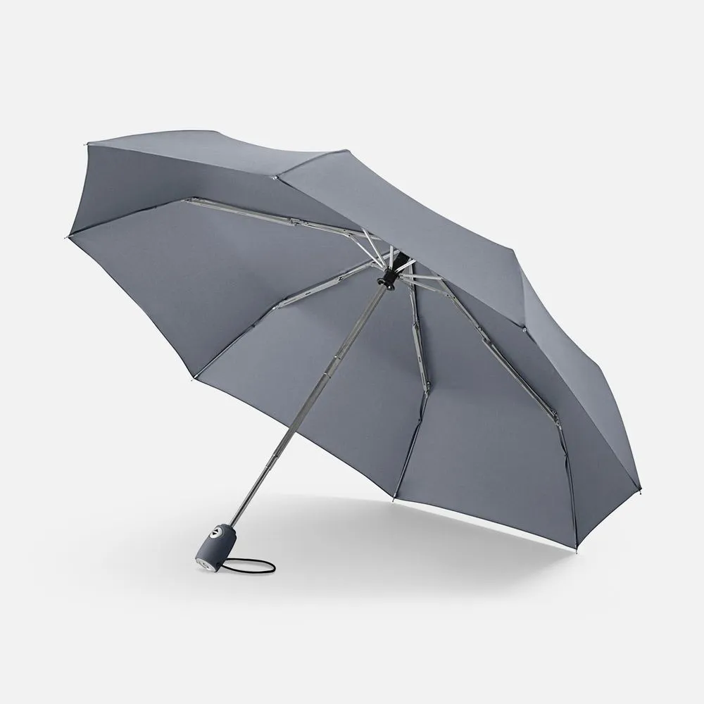 Складные зонты с логотипом с печатью логотипа. Зонт складной AOC по цене 2 255 ₽ руб. (артикул 7106.11) Зонт складной AOC, серый