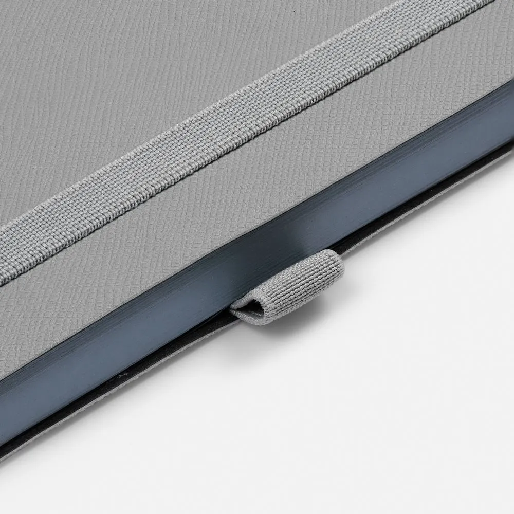 Ежедневники с логотипом с печатью логотипа. Ежедневник Peel Flex, недатированный по цене 939 ₽ руб. (артикул 26687.10) Ежедневник Peel Flex, недатированный, серый