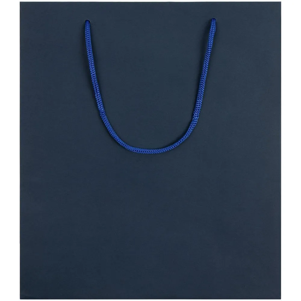 Пакет бумажный Vid L, синий