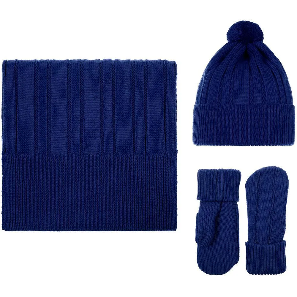 Набор Knit Beat, темно-синий