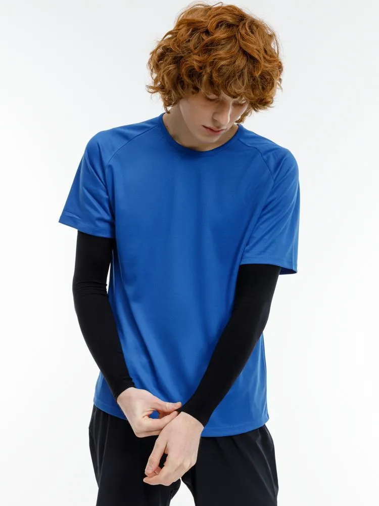 Спортивные аксессуары с логотипом с печатью логотипа. Рукава спортивные Flexor по цене 441 ₽ руб. (артикул 16580.30) Рукава спортивные Flexor, черные