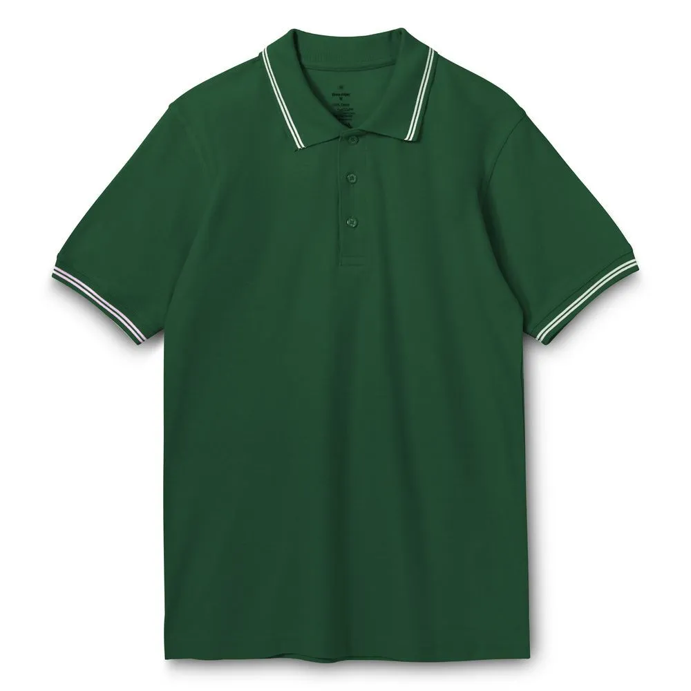 Рубашка поло Virma Stripes, зеленая