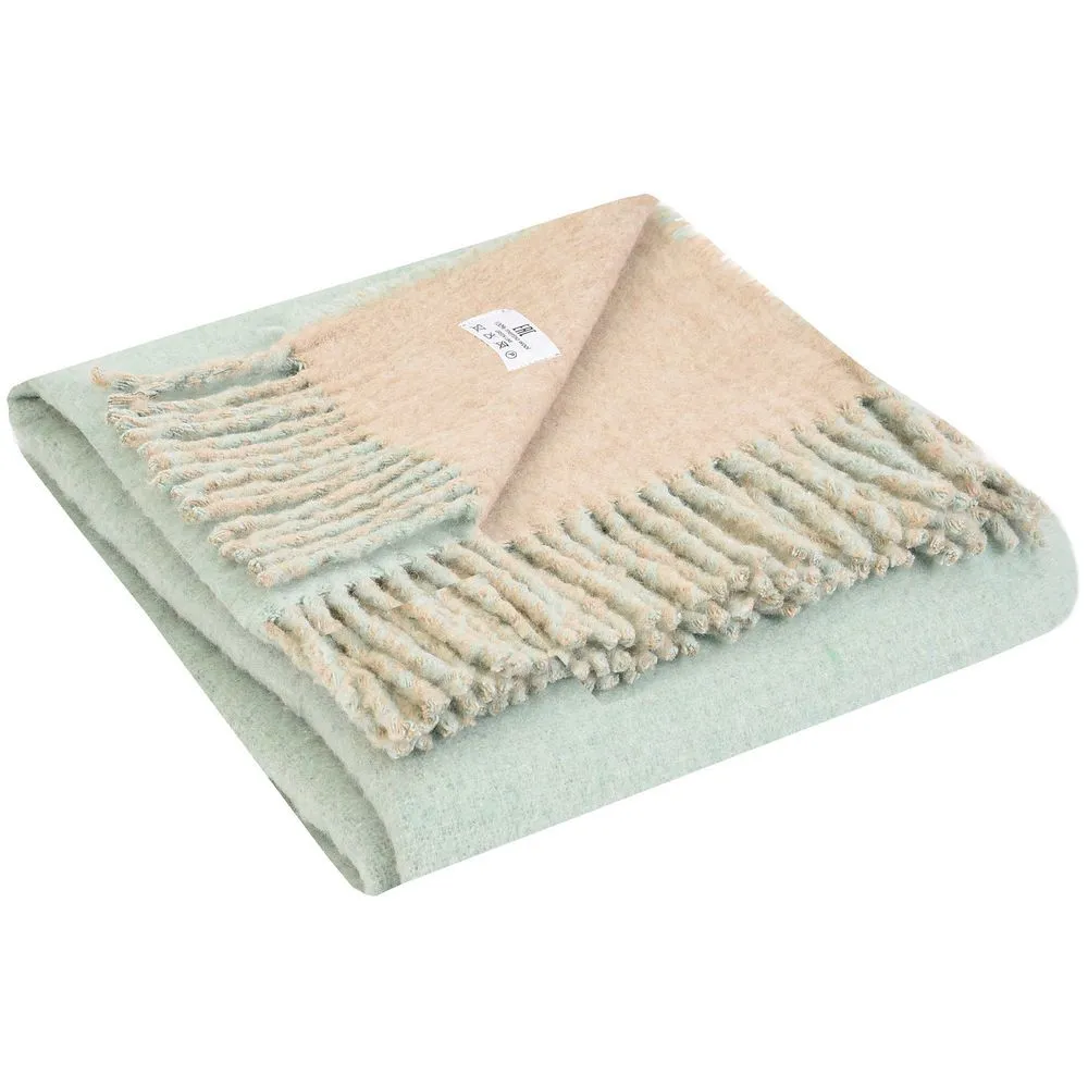 Пледы с логотипом с печатью логотипа. Плед Mumbai Duo по цене 12 081 ₽ руб. (артикул 16342.14) Плед Mumbai Duo, голубой