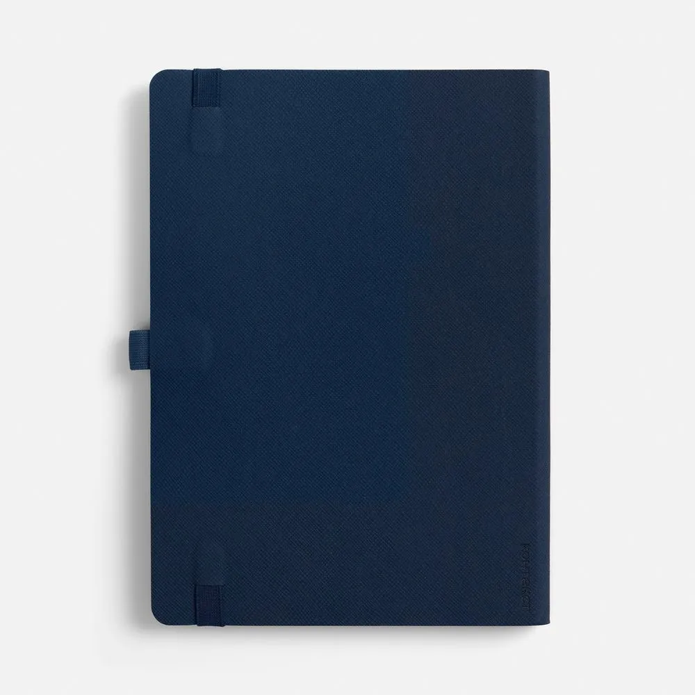 Ежедневники с логотипом с печатью логотипа. Ежедневник Peel Flex, недатированный по цене 939 ₽ руб. (артикул 26687.40) Ежедневник Peel Flex, недатированный, синий