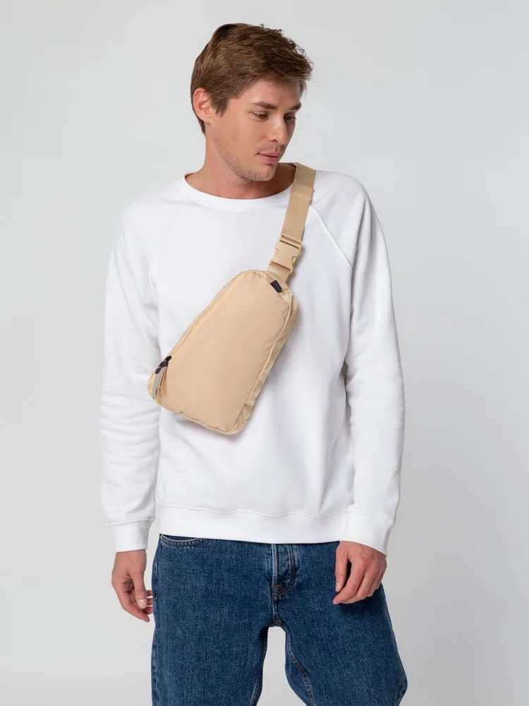 Поясные сумки с печатью логотипа. Поясная сумка coolStuff по цене 1 251 ₽ руб. (артикул 14751.01) Поясная сумка coolStuff, песочная