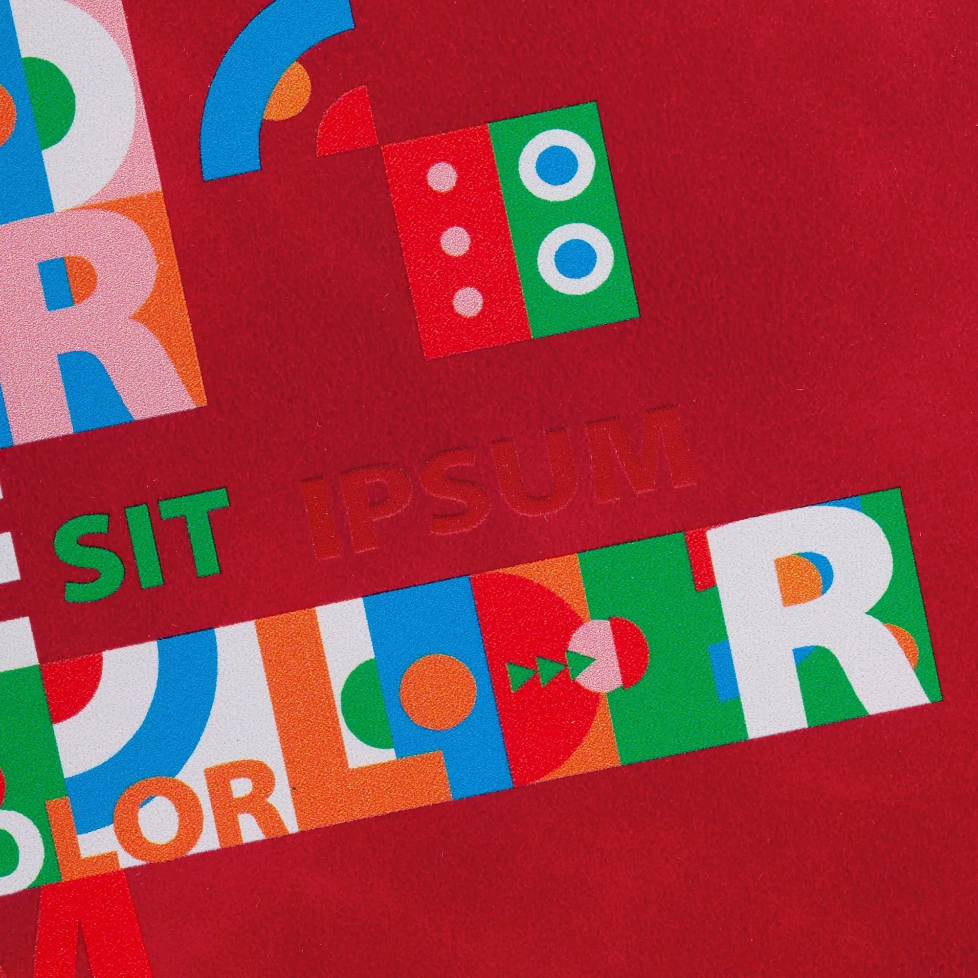 Блокнот Luba, красный