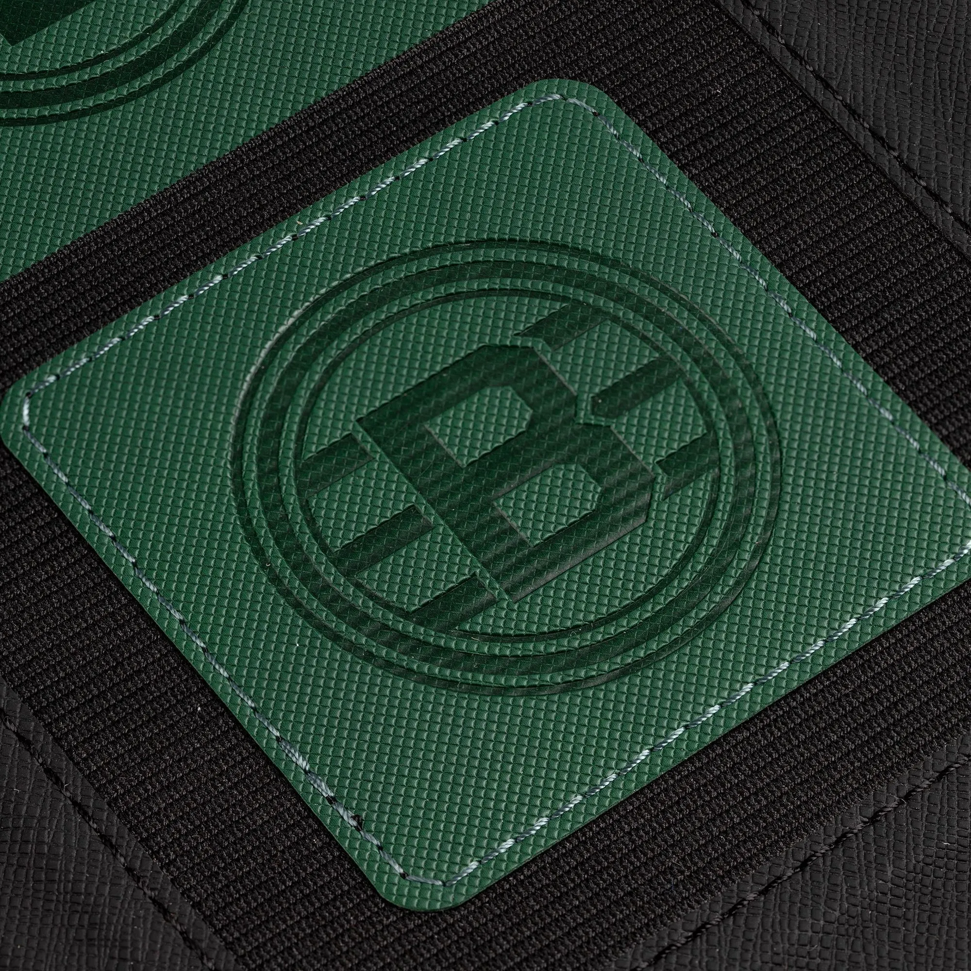 Ежедневник Mobile на заказ, недатированный, черно-зеленый