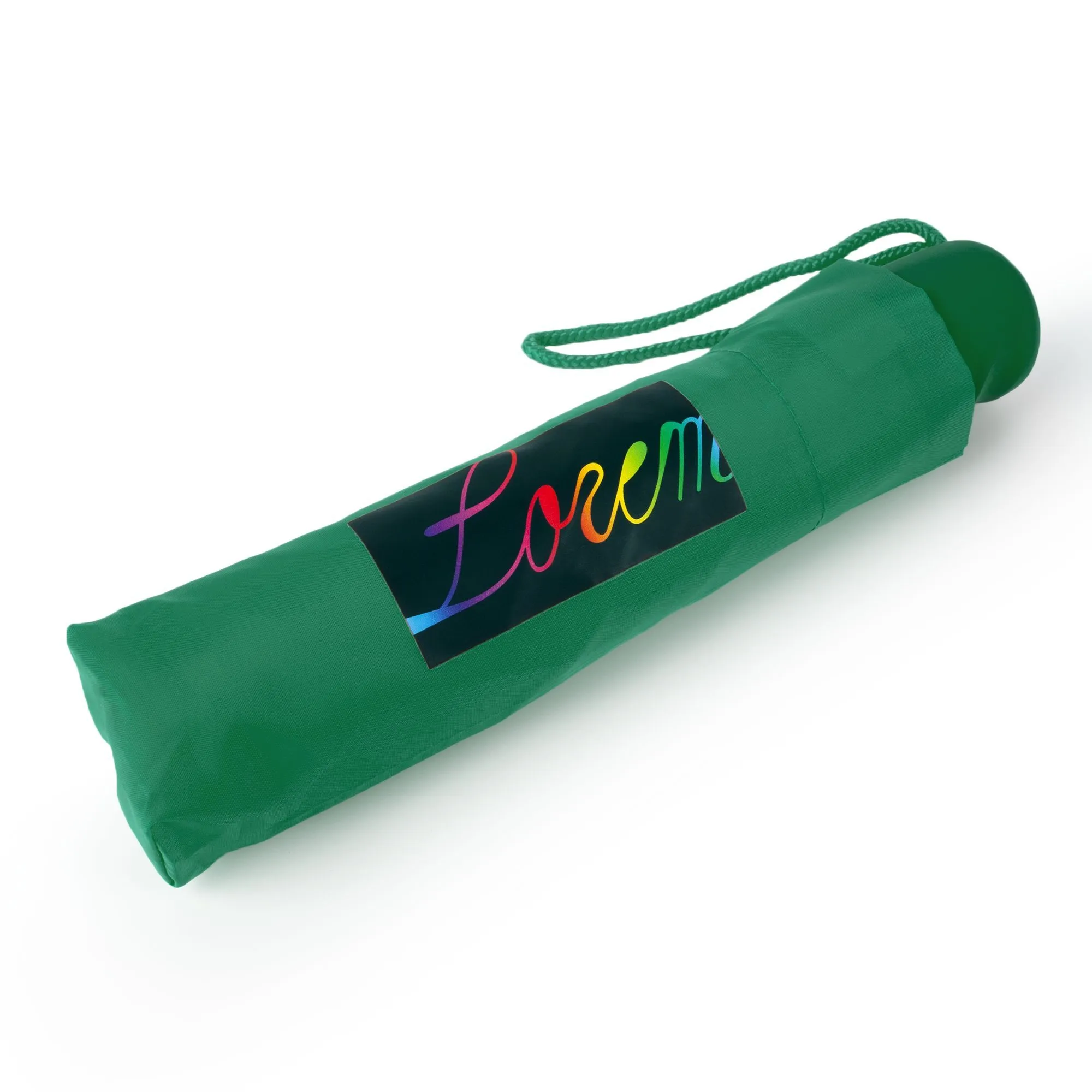 Зонт складной Basic, зеленый