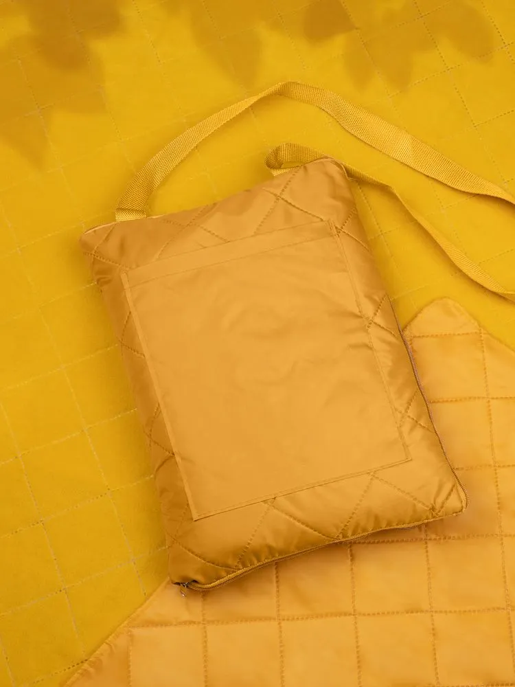 Плед для пикника Soft & Dry 2, желтый