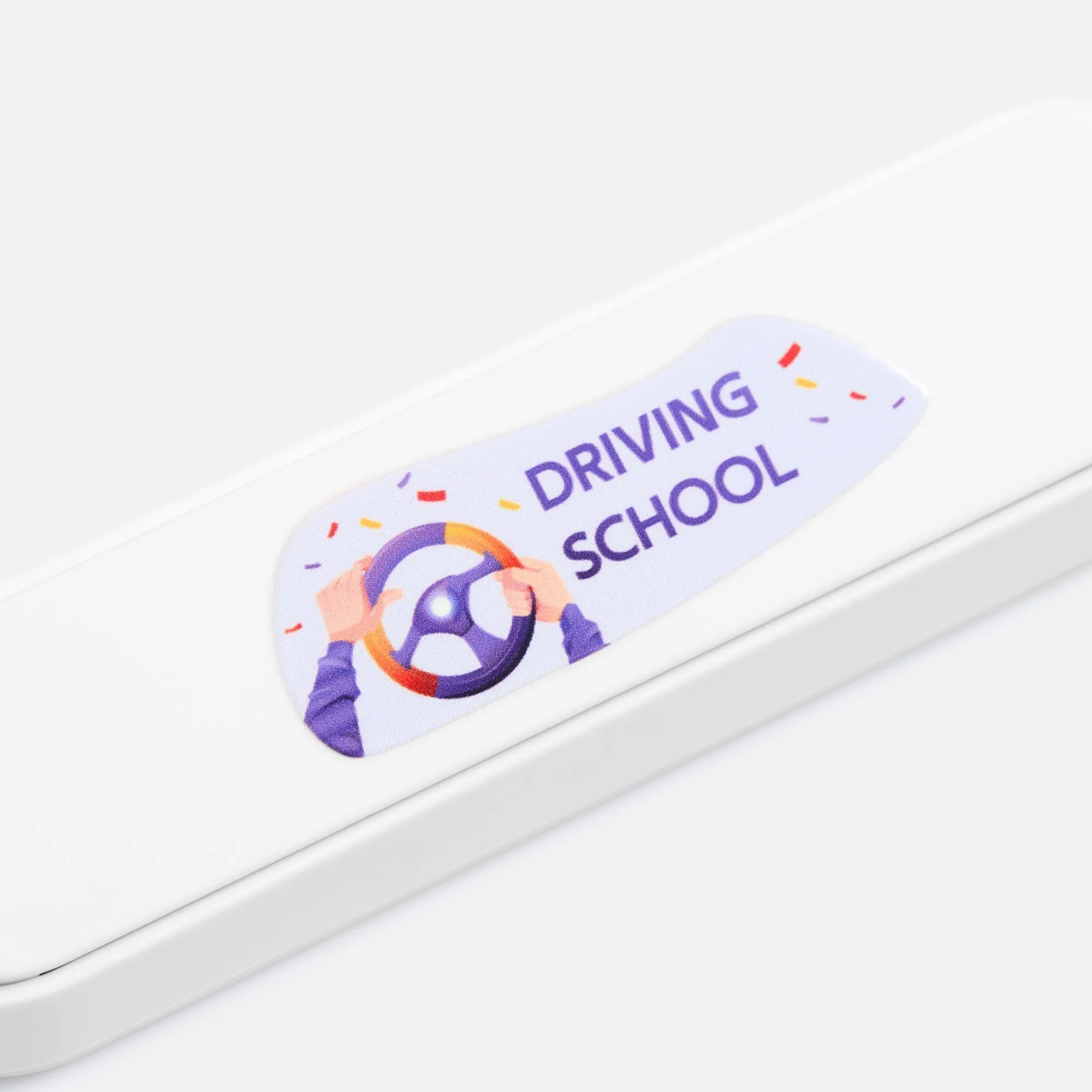 Парковочная визитка Litera, белая