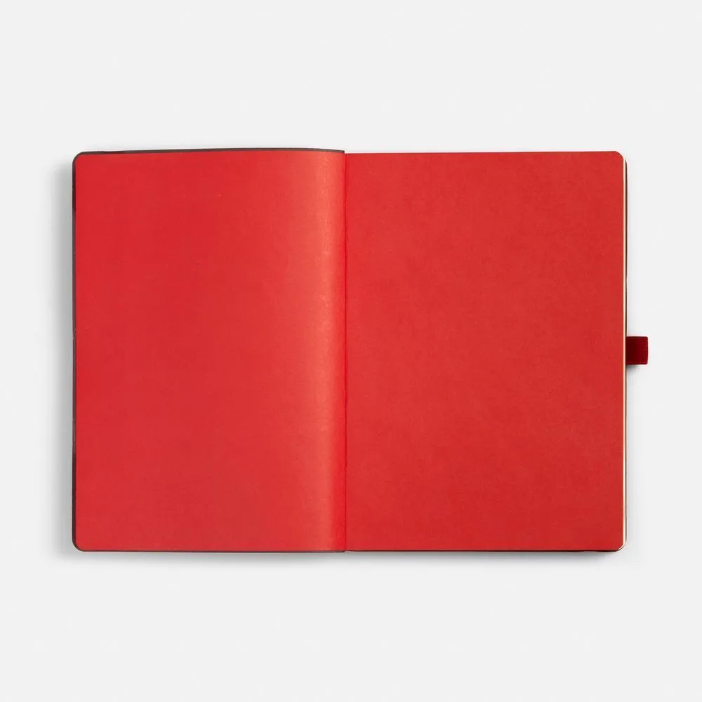 Ежедневники с логотипом с печатью логотипа. Ежедневник Peel Flex, недатированный по цене 939 ₽ руб. (артикул 26687.50) Ежедневник Peel Flex, недатированный, красный