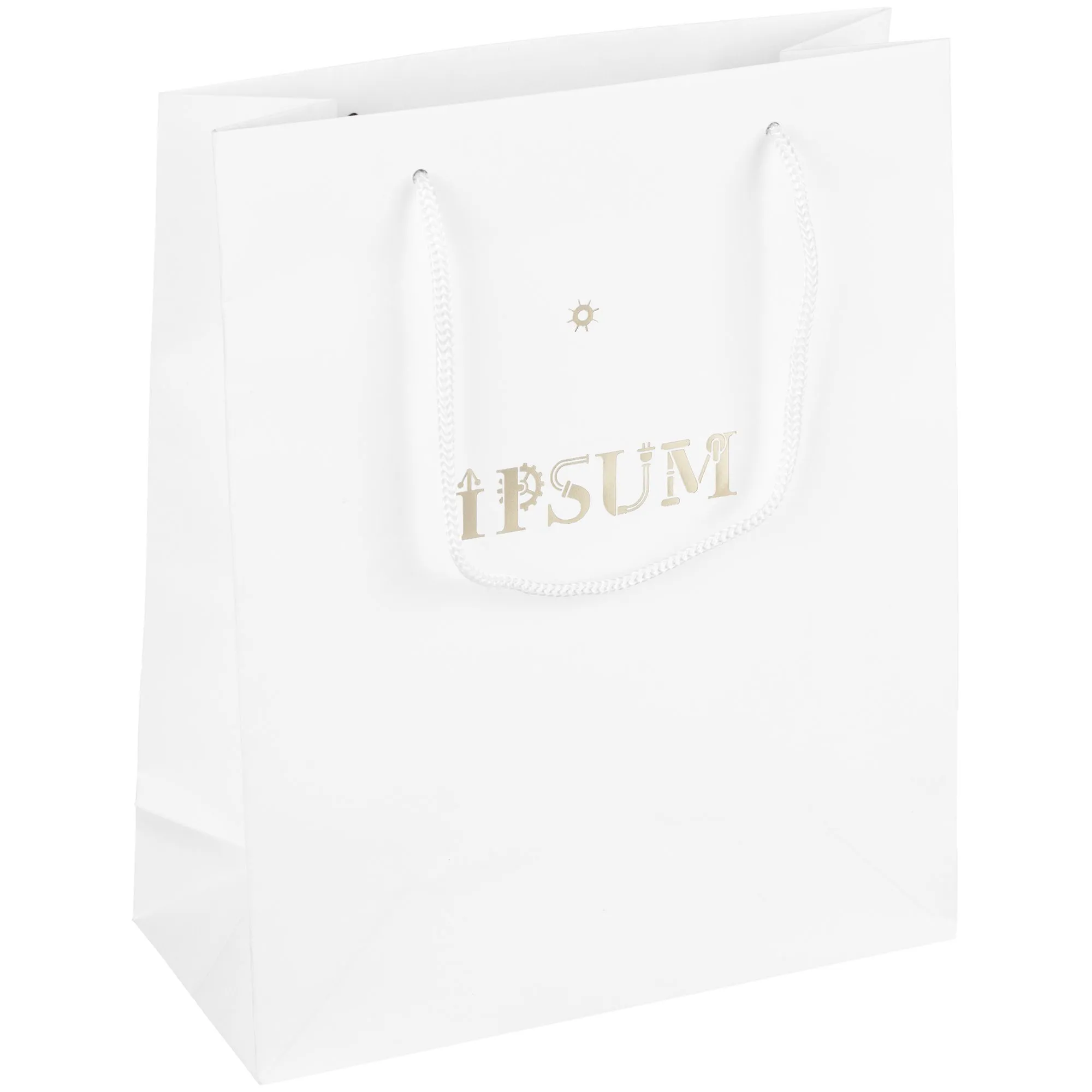 Пакет бумажный Vid M, белый