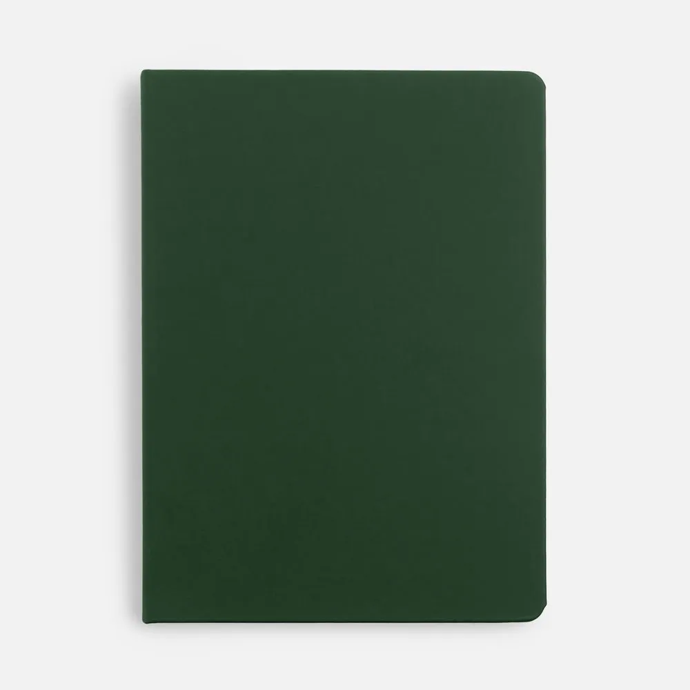 Ежедневник Shall, недатированный, зеленый