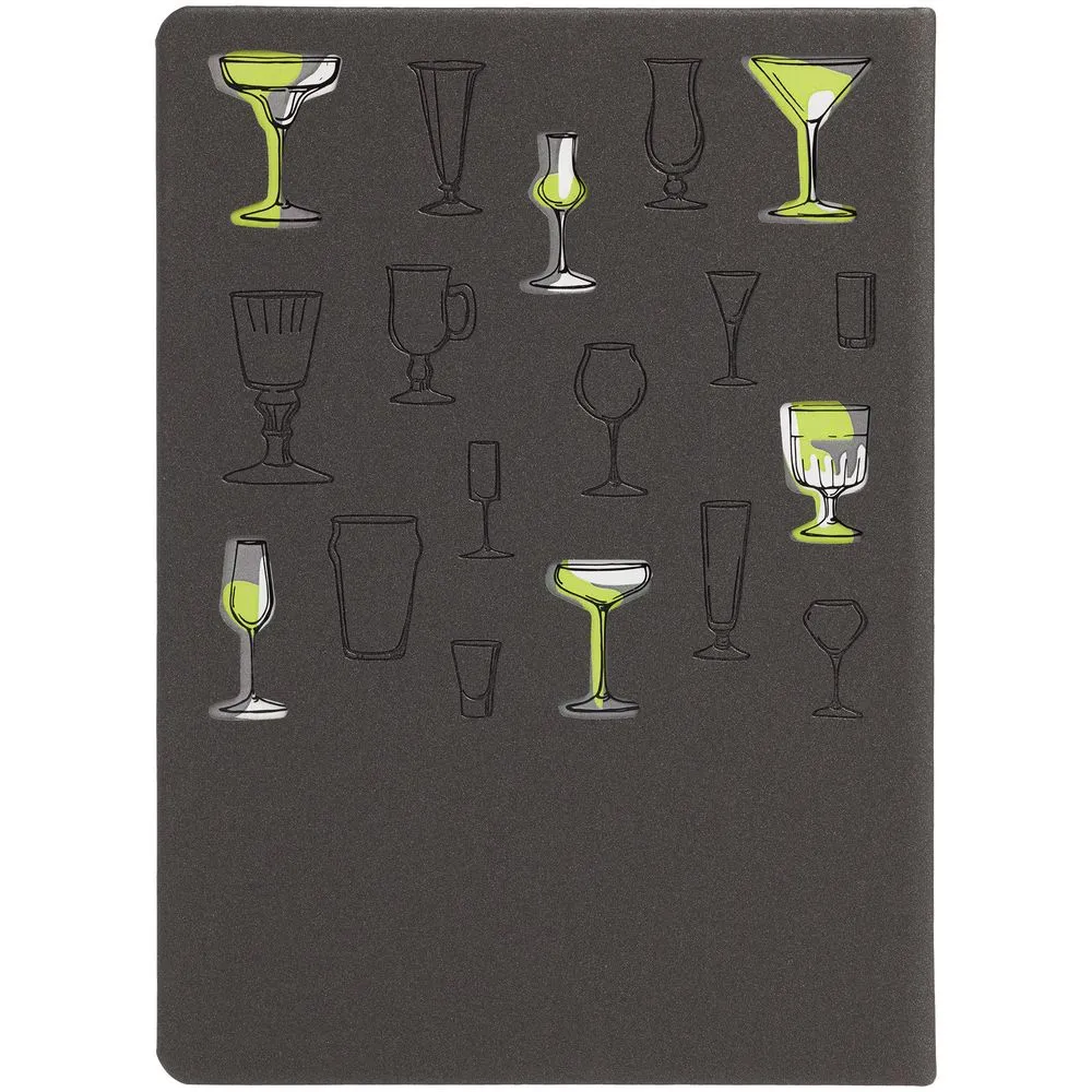 Ежедневник "Культура пития", серый