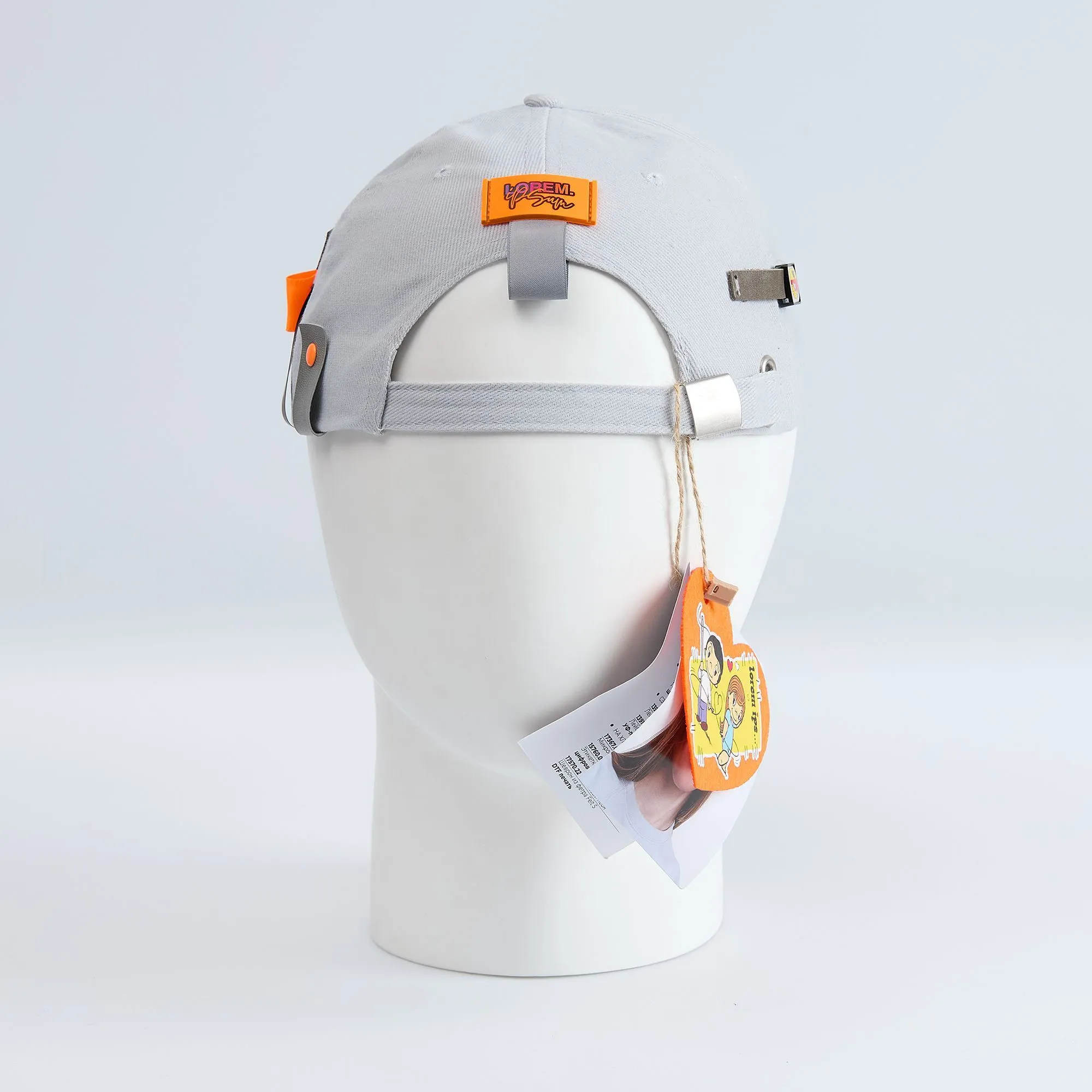 Бейсболка Long Beach, белая