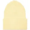 Шапка Real Rib, желтая (нарцисс) с логотипом