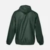 Ветровка унисекс Shield, темно-зеленая с логотипом