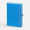 Ежедневник Favor, недатированный, голубой с логотипом