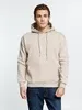 Толстовка с капюшоном Kirenga Heavy, бежевая с логотипом