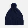 Шапка Catch Match с помпоном, темно-синяя
