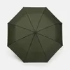 Зонт складной Cloudex, зеленый (хаки)