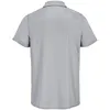 Рубашка поло унисекс Pitcher, серая с логотипом