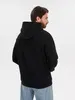 Худи оверсайз унисекс Outshine, черное с логотипом